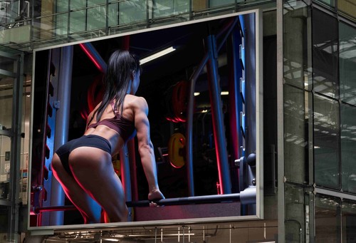 Sexy women gym bum - bum, ass