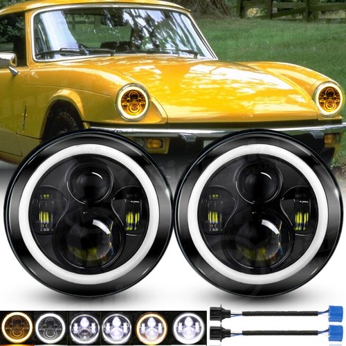 Pair inch led headlights - pair,