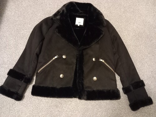 River island faux fur - river, lined
