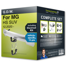 Towbar detachable for MG HS