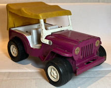 Tonka 'Flower Power' Jeep - 1970’s - Gold / metallic flake roof - Pressed Steel