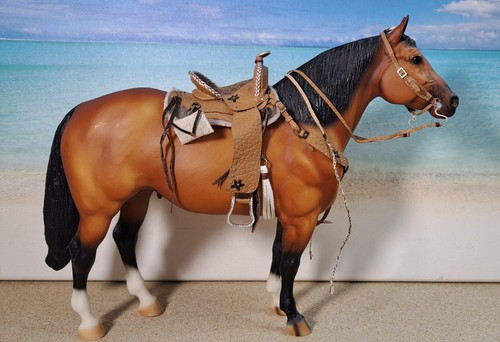 Western saddle - saddle, tack