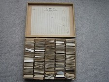 Assortment of 400 Fancy Perspex Watch Glass Glasses for Vintage Watches in Box