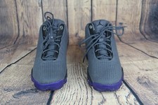 Nike Big Kids' Air Jordan HORIZON LOW BG Shoe Dark Grey/Black 845099-002 SZ