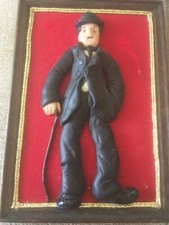 Charlie Chaplin Handmade Figure Picture Fimo