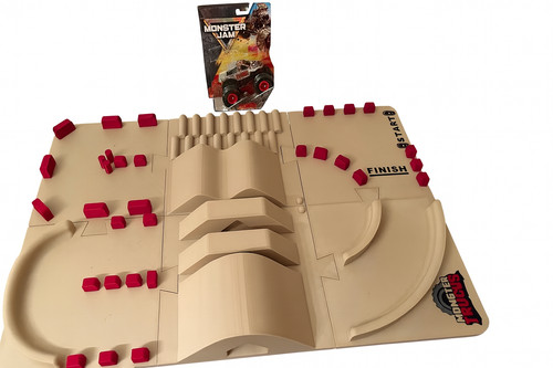 Monster truck race track - monster,