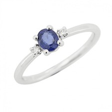 Ring Sapphire Blue CT 0,52