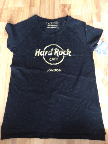 Black shirt hard rock london - t-shirt,