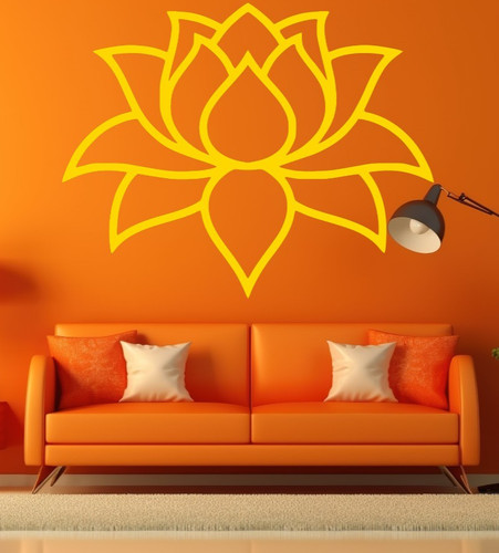 Large lotus mandala wall - large,