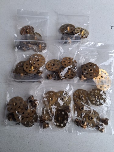 Meccano tooth gears - 4, 4