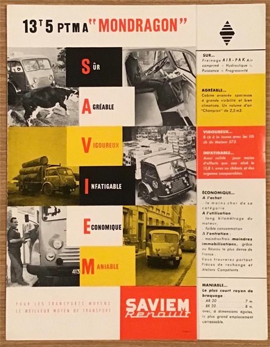 Renault saviem mondragon - renault, 'mondragon'