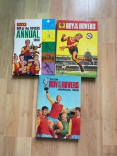 Vintage Roy of the Rovers Annuals 1960s