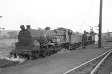 PHOTO BR British Railways Steam Locomotive Class Big Bertha 58100  at Bromsgrove