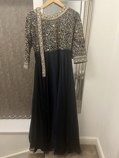 Size Small Blue Asian Dress