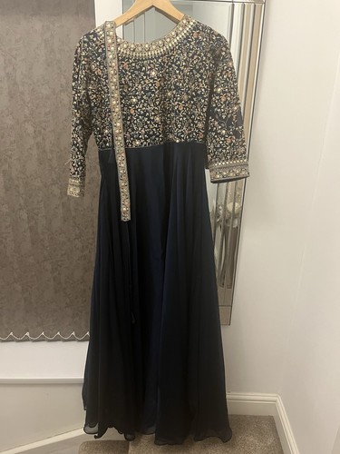 Size small blue asian dress - small,