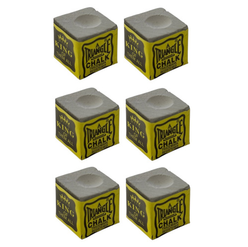 Grey triangle cue tip - 6,
