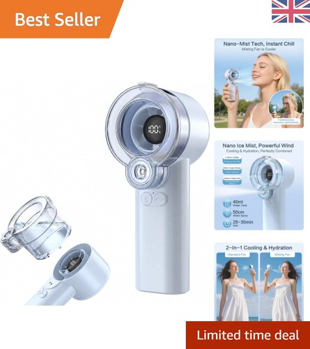 Handheld misting fan - misting,