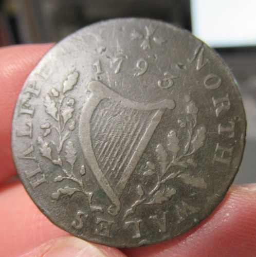 1793 north wales halfpenny - wales,