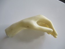 Vintage female mannequin hand shop display