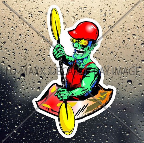 White water kayak monster - white,