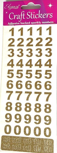 Eleganza alphabet numbers - eleganza,
