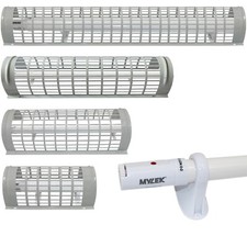 Tubular Tube Heater Built In Thermostat Protective Guard Greenhouse Garage Shed