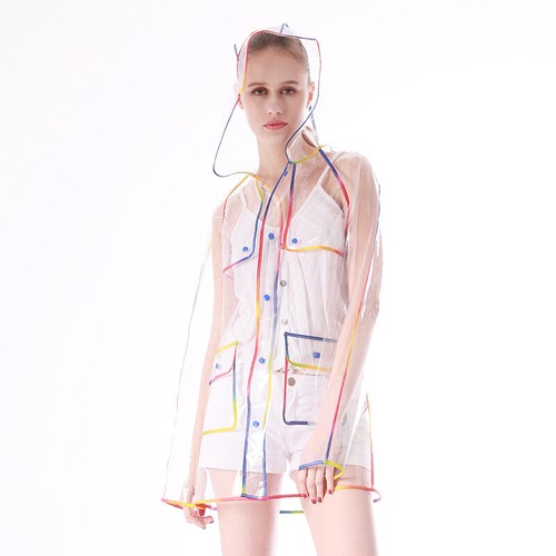 Women hooded transparent eva - women's,