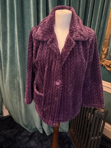 Bed jacket purple - bed,