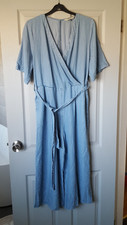 F&F denim look Jumpsuit UK 14