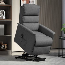 Electric Power Lift Recliner Chair for Elderly with Footrest Pockets