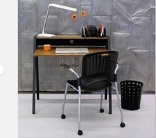 Safco 1951BL Black Wooden