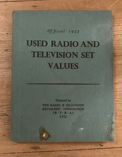 Radio television book - book, used