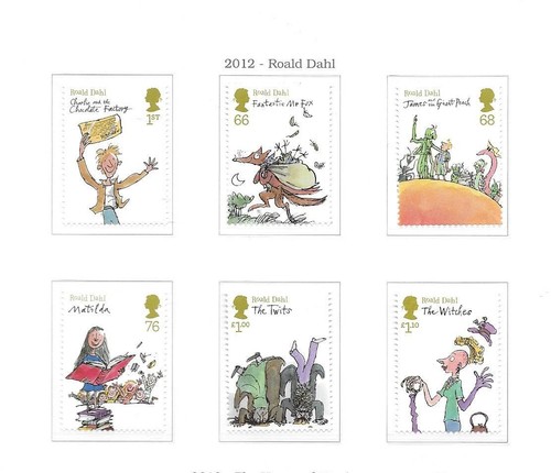 2012 mint mnh - set, roald