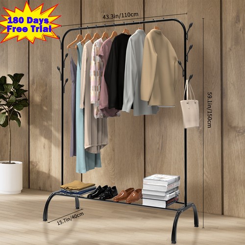 Heavy duty clothes rail 150kg - heavy,