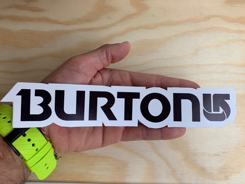 Burton snowboards sticker - snowboards,