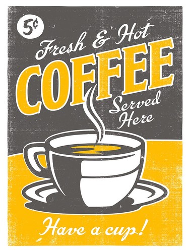Coffee retro replica - ,