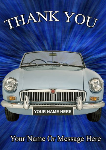 Mgb roadster car - roadster, thank
