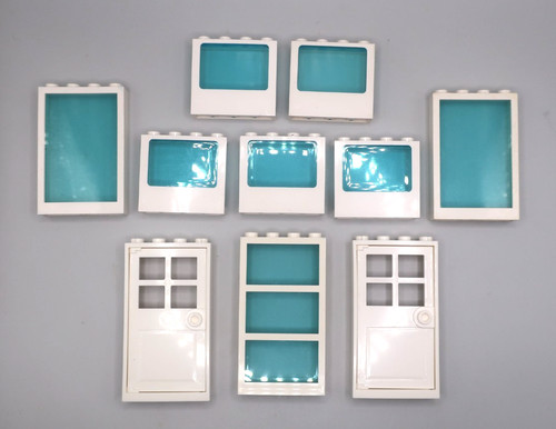 Lego windows doors 1x4x6 - &,