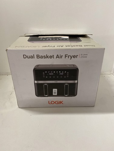 Logik l80afb24 dual air fryer - l80afb24,