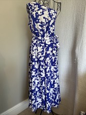 Off The Shoulder Blue & White