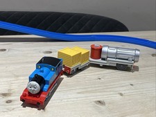 Thomas Trackmaster THOMAS & THE JET ENGINE battery train (Surprised Face Thomas)