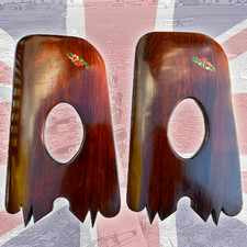 WW1 1914-18 RAF Wooden Aircraft Propeller Picture Frames, Floral Details UNIQUE