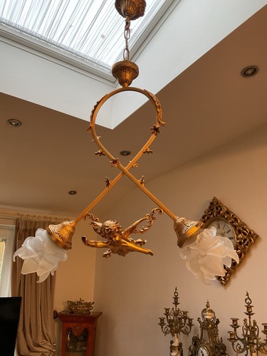 Gorgeous vintage french putti - vintage,