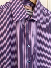 Thomas Pink Jermyn Street Slim Fit Shirt Size UK 15/38cm French Cuff