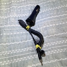 Nokia Car Charger Black Coiled