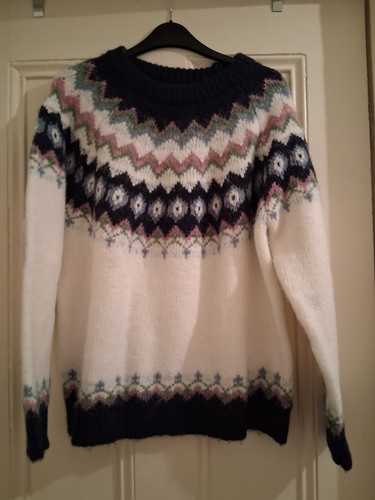 Fairisle jumper new - jumper., size