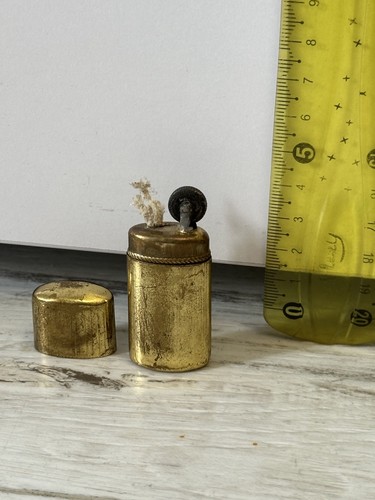 Brass petrol lighter - petrol, wwii