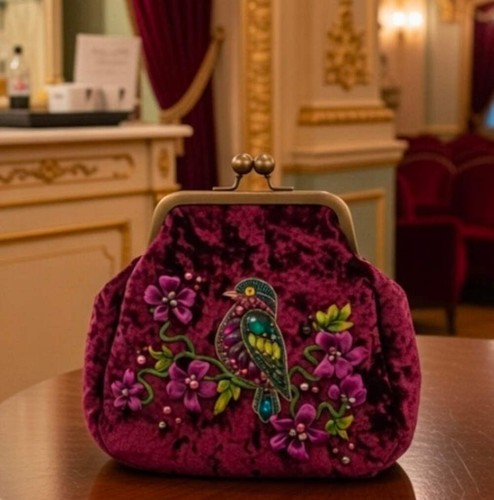 Singing bird bag - "singing,