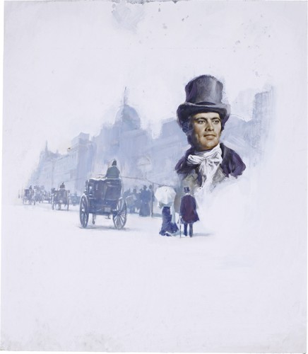 Len thurston original artwork - len,