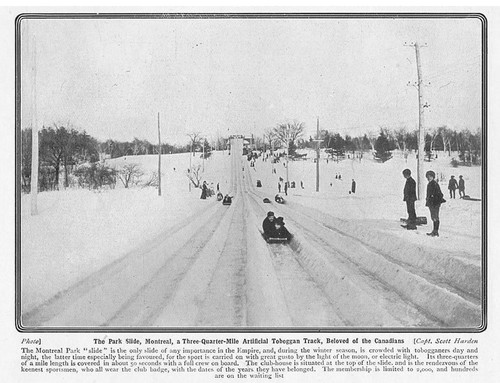 Montreal artificial toboggan - artificial,